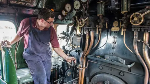 Getty Images The Flying Scotsman on a visit to Birmingham in 2016