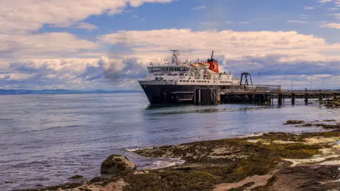 Getty Images Ferry at Brodick