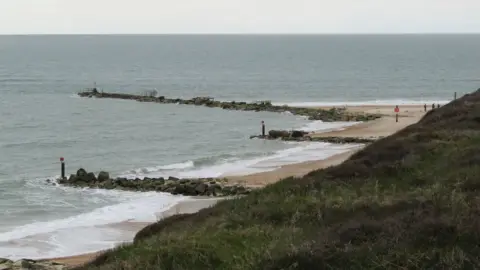 Colin Smith / Geograph Groynes Hengistbury Head
