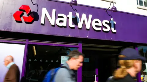 Getty Images People passing NatWest