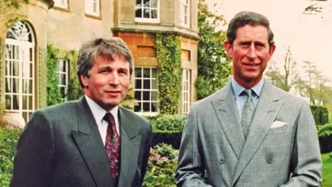 PA Prince Charles was interviewed by Jonathan Dimbleby for an ITV documentary "Charles the private man, the public role"