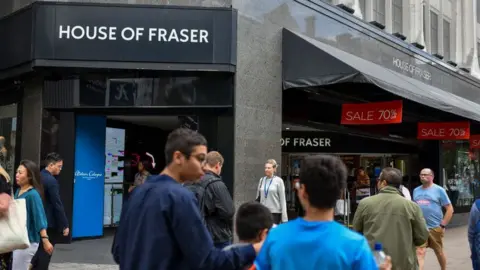 Getty Images House of Fraser