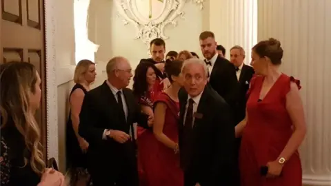 PA Protesters at Philip Hammond speech