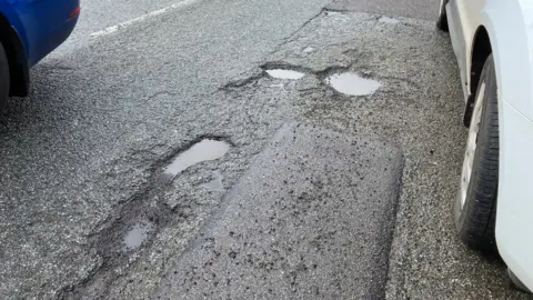 BBC Potholes in Wiltshire