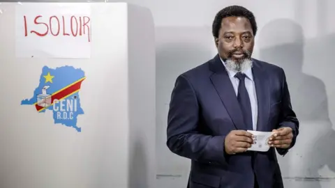 AFP Joseph Kabila voting