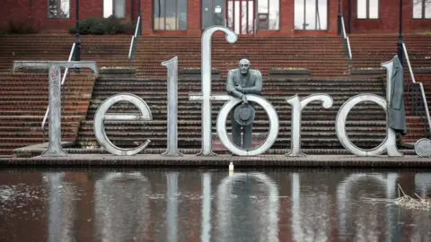 PA Media Sign for Telford