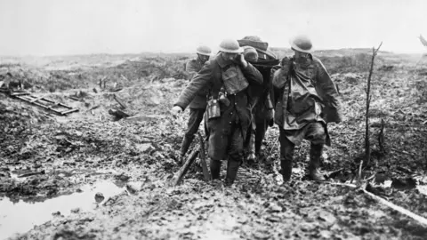 DCMS Soldiers during the First World War"s battle of Passchendaele