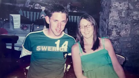 Family photo James and his sister