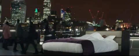 Whitbread Premier Inn London advert