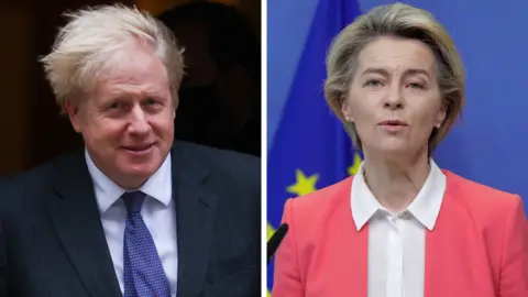 Reuters Boris Johnson, Ursula von der Leyen