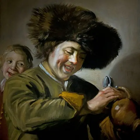 Alamy Two Laughing Boys by Frans Hals