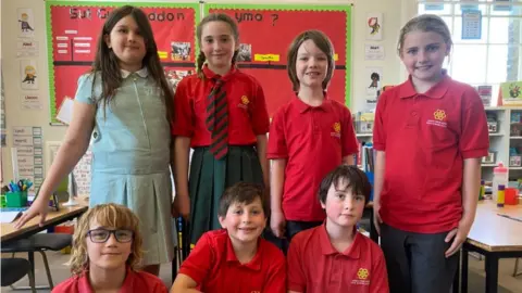 BBC Pupils at London Welsh School