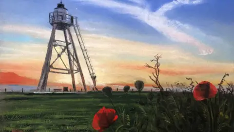 Emma Hunt/ Gordon Akitt Eastcote Lite, Skinburness in pastels