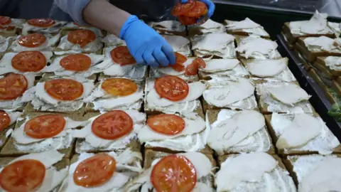 Getty Images Sandwich preparation