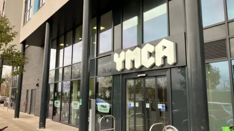 Sam Read/BBC Exterior of YMCA in Milton Keynes