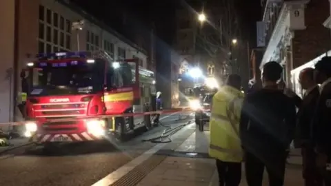 Northampton Museum fire