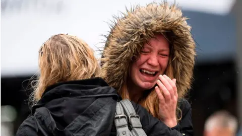 Getty Images Woman crying