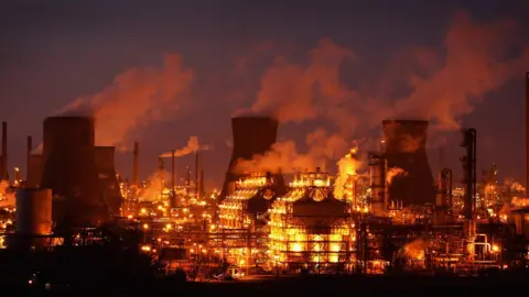 Getty Images Ineos Grangemouth petrochemicals plant