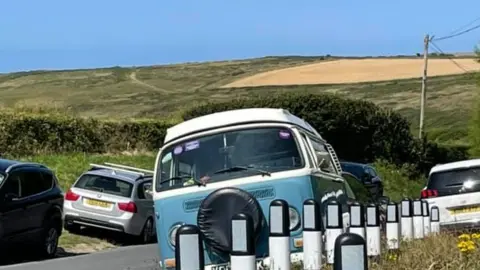 Parking at Porthcothan