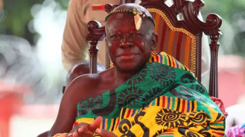 AFP Otumfuo Osei Tutu II Ghana's Asante king