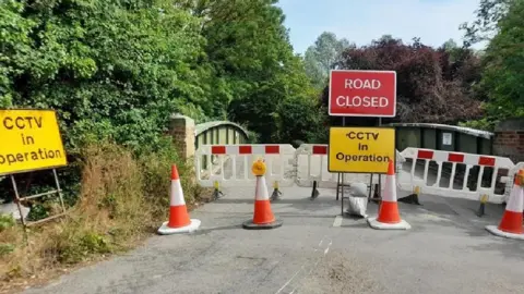 Essex Highways Boxted Bridge closed