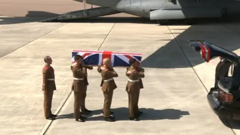 MOD Mathew Talbot repatriation