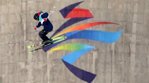 PA Media Great Britain's Kirsty Muir competing in the Big Air Qualification