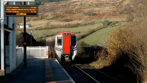 The first new TfW train on the network