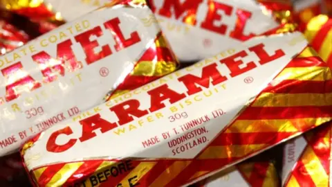 Tunnock's caramel logs