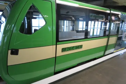 Southend City Council The train, named after the late Southend West MP, Sir David Amess