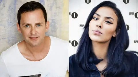 BBC Scott Mills and Maya Jama