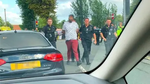 Sohail Razaque/PA Arrested man