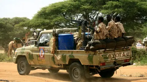 AFP The RSF in Darfur, Sudan - 2017