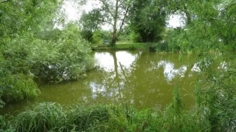 LDRS Small fishing lake at Watersmeet