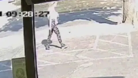 Hampshire Constabulary Lucy McHugh on CCTV at Tesco Express