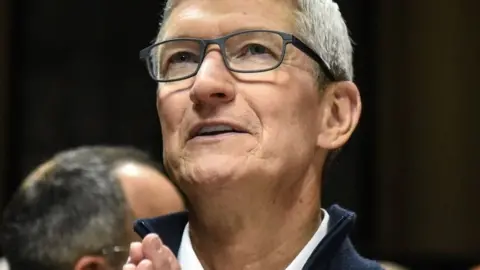 Getty Images Tim Cook's Apple has changed its business, preparing for a time when the iPhone does not bring in the huge profits investors have come to expect