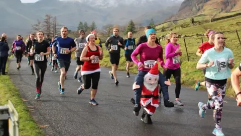 Brathay Trust Christmas Pudding run