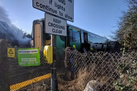 Dani Antelo Barns Green level crossing crash