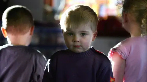 Getty Images Boy at nursery