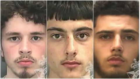 Gwent Police Joseph Jeremy, Lewis Aquilina and Kyle Raisis