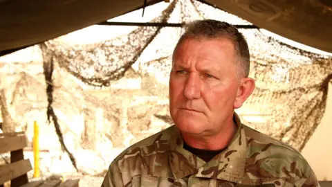 Lieutenant General Richard Cripwell, the most senior British military officer in Afghanistan