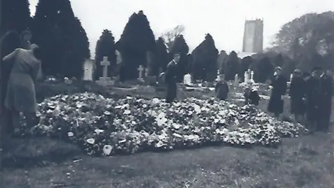 Barry Brooking  A funeral to one of the firefighters