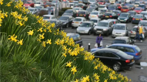 Getty Images Car park in York