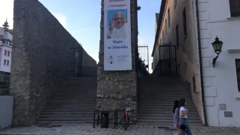 A Pope Francis poster