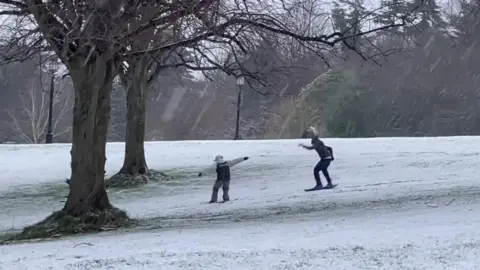 BBC Snowboarders in Belfast