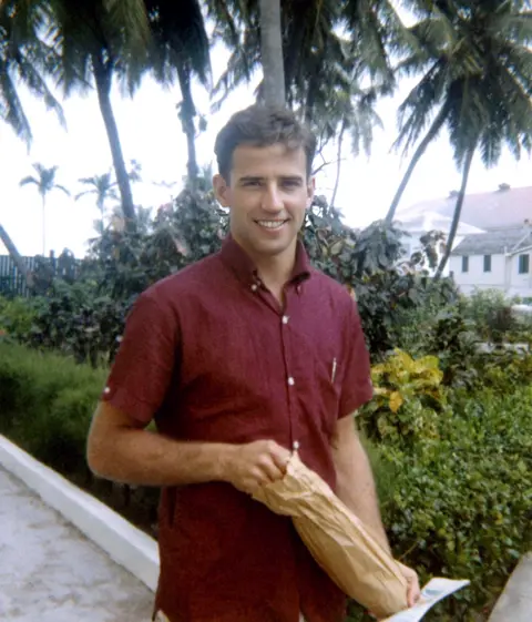 Alamy Joe Biden seen in 1967, aged 25