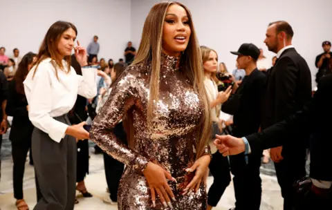 Reuters Cardi B attends Fendi Haute Couture Fall/Winter 2023-2024 collection show in Paris, France, July 6, 2023.