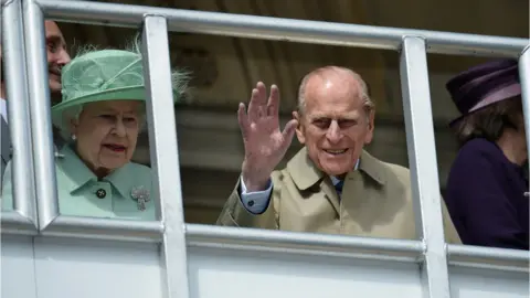 Getty Images The royal couple in Accrington 2012