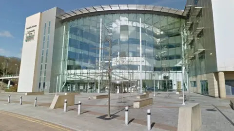 Google Caerphilly council headquarters
