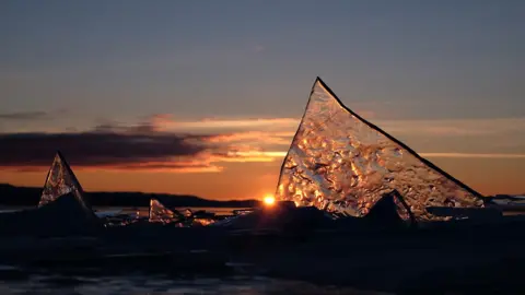 Oleg Boldyrev Ice on Lake Baikal